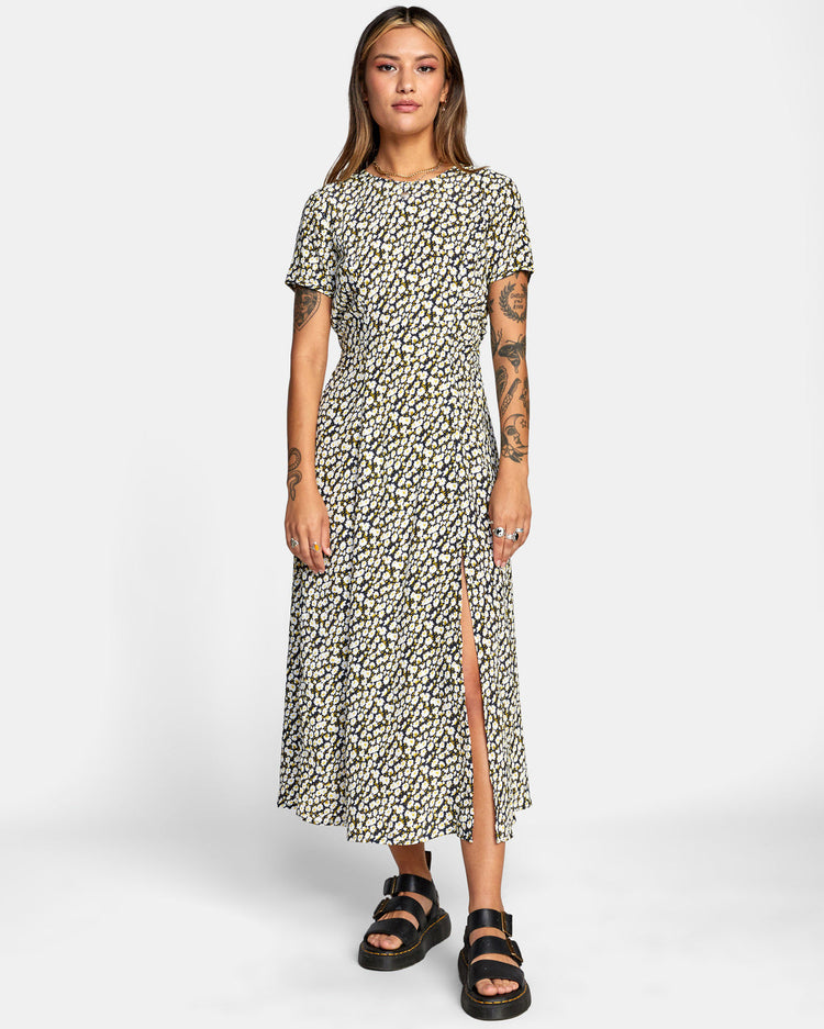 Dreamscape Midi Dress - RVCA Black