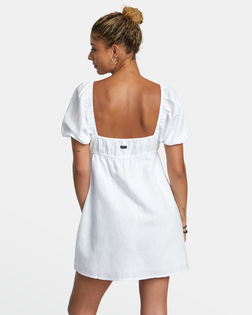 Sweet Talk Mini Dress - Whisper White