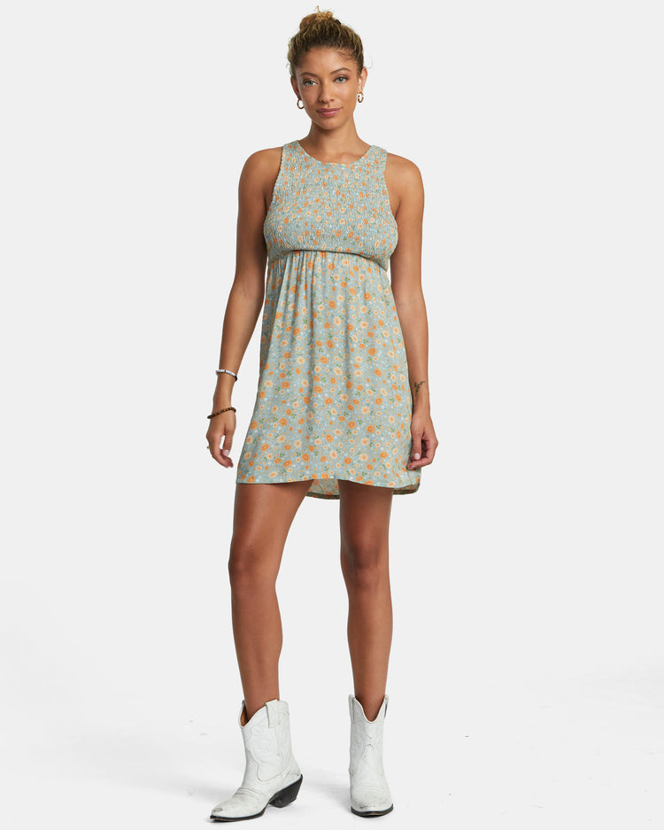 Trigger Mini Dress - Shale