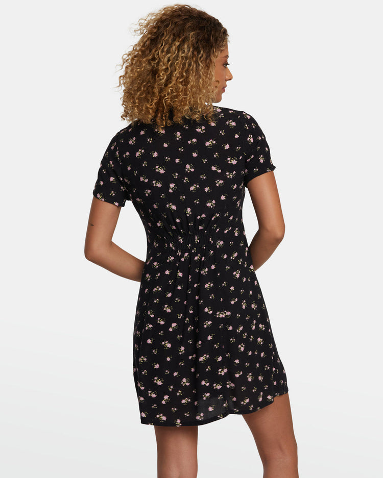 Understated Rose Namajunas Mini Dress - RVCA Black