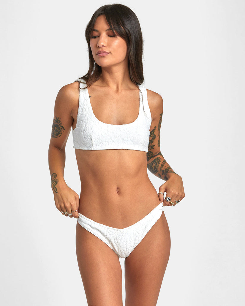 Dolly Bralette Bikini Top - Whisper White