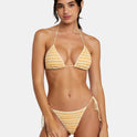 Greenpacha Flor Halter Triangle Bikini Top - Multi