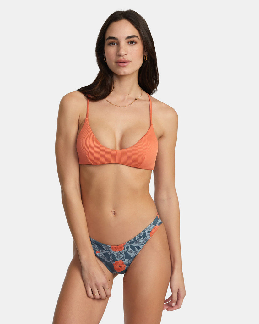 Low-Rise Cheeky Hipster Bikini Bottom - Stormy Blue