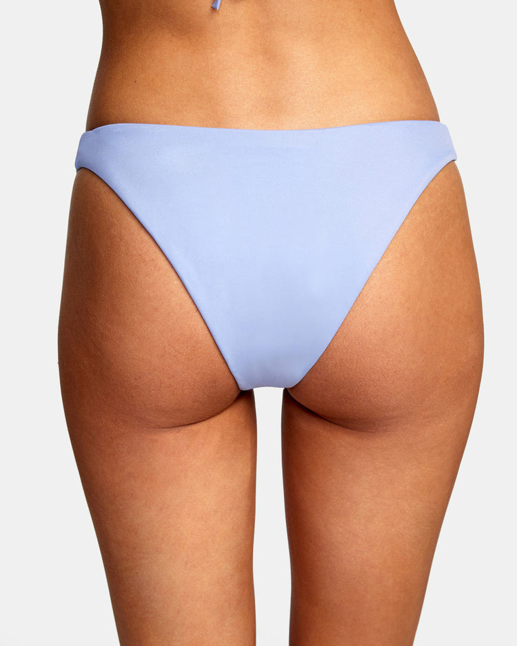 Solid French Bikini Bottoms - Grey Purple