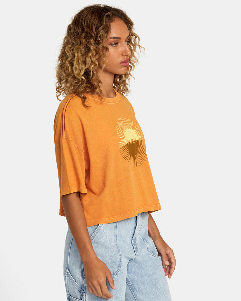 Solar Eclipse Tee - Tangerine