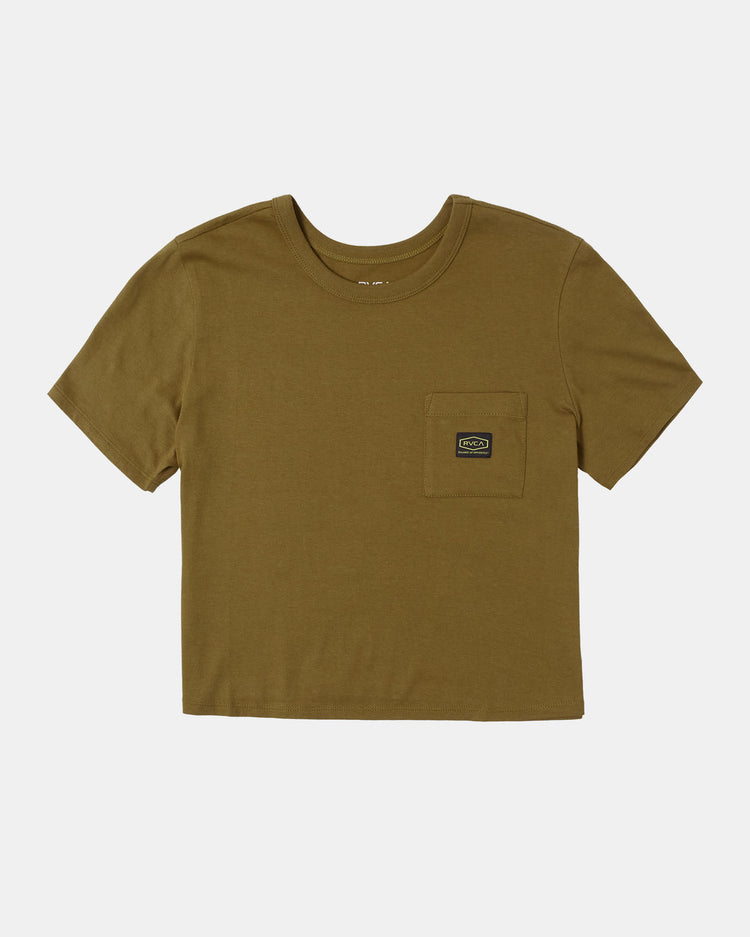 Recession Pocket T-Shirt - Workwear Brown