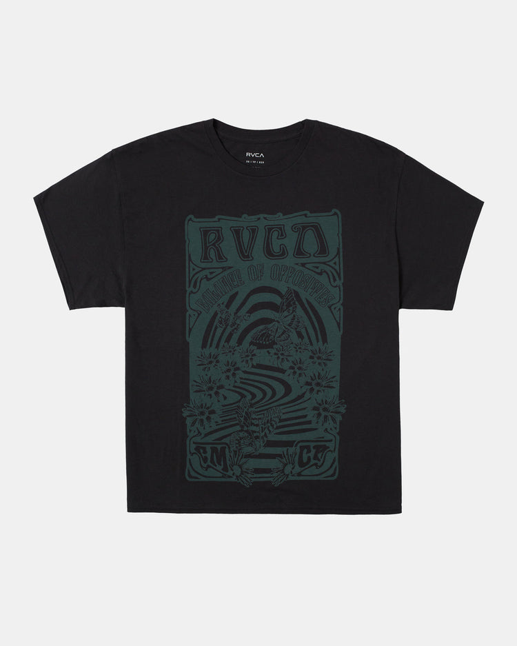 Swirl T-Shirt - Washed Black