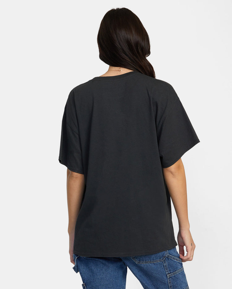 Swirl T-Shirt - Washed Black