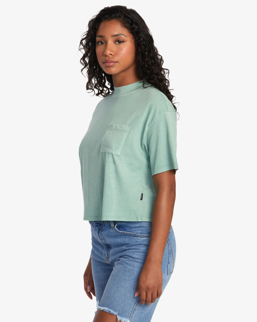 Kinney Tee Pocket T-Shirt - Green Haze