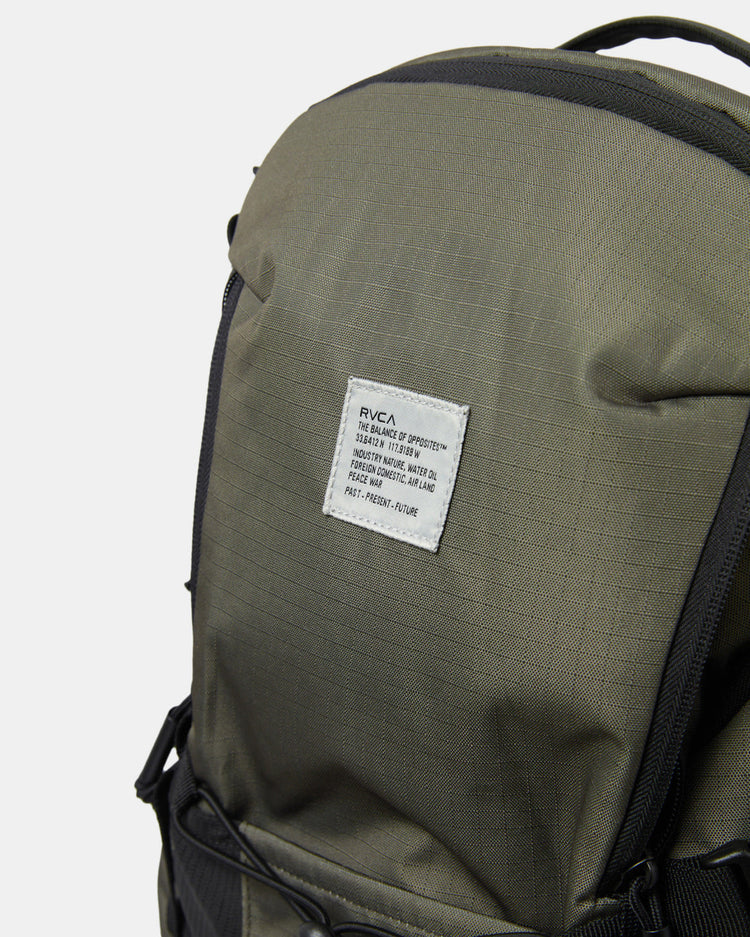 RVCA Daypack 29L Large Backpack - Olive