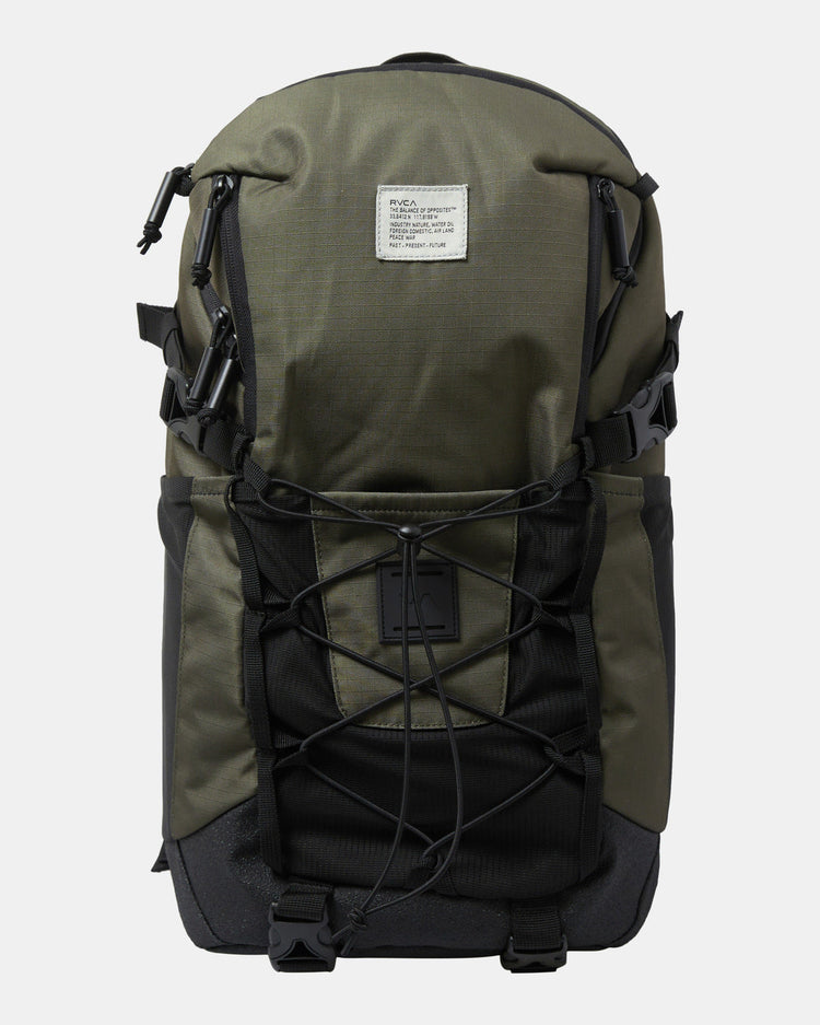 RVCA Daypack 29L Large Backpack - Olive