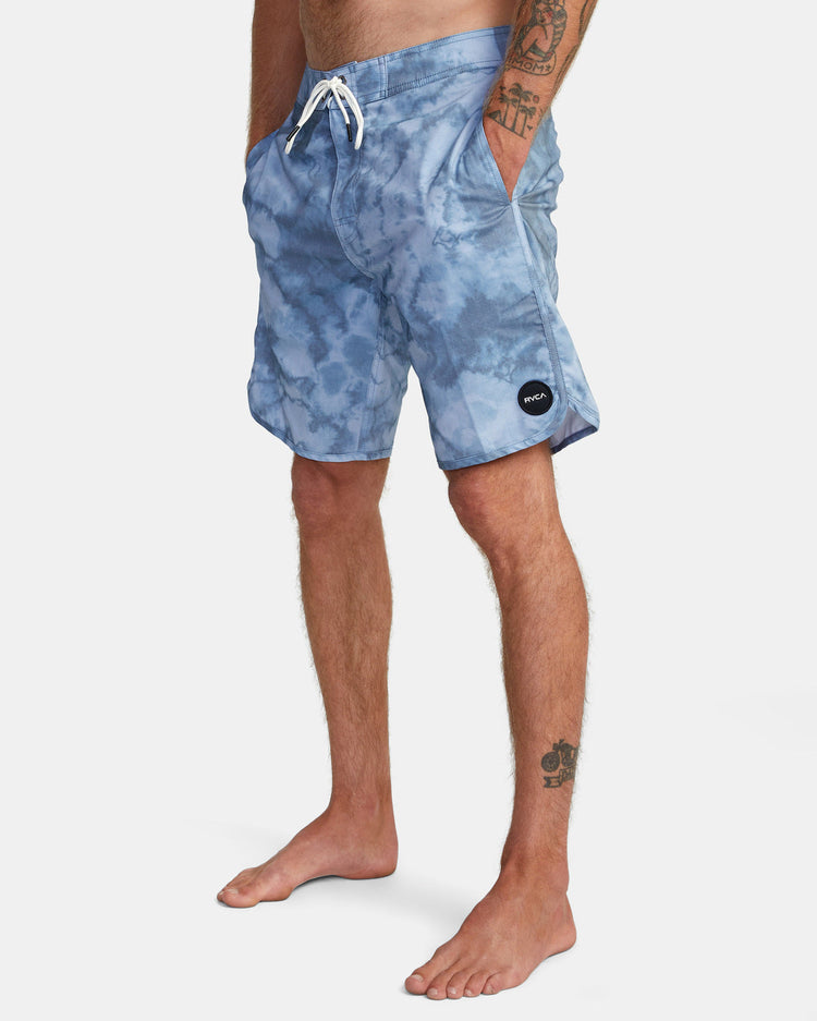 Arch Boardshorts 19" - Blue Tie Dye