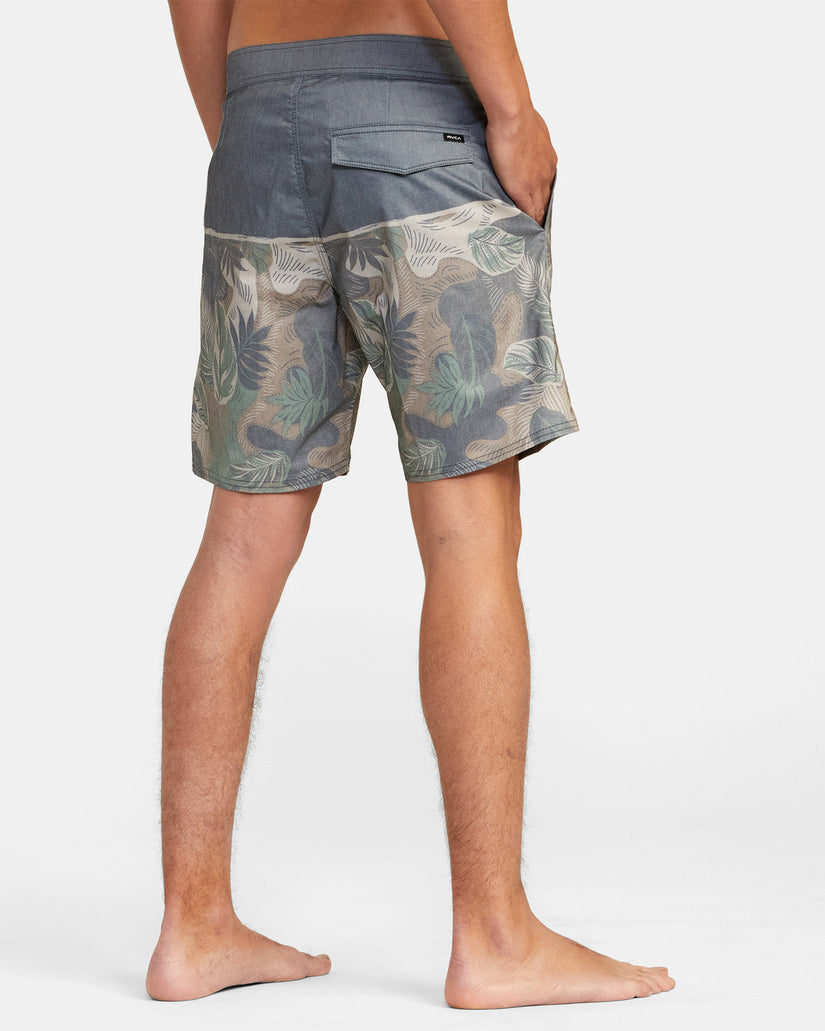 County Boardshorts 18" - Black Print