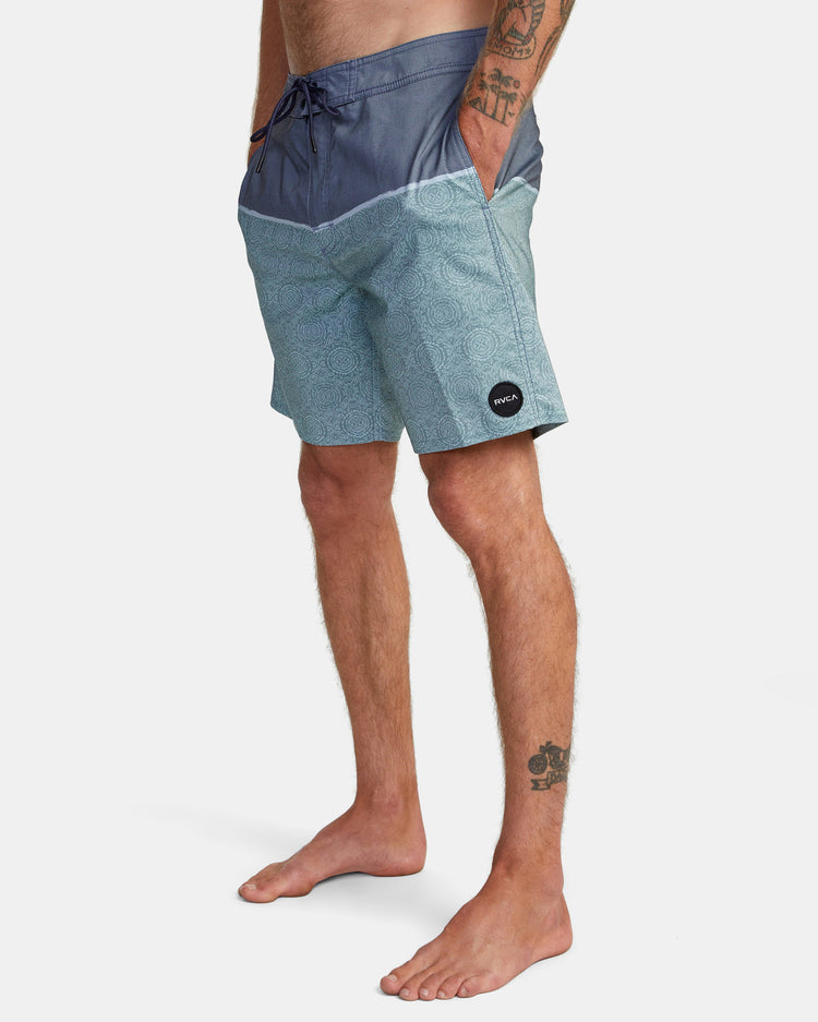 County Boardshorts 18" - Moody Blue