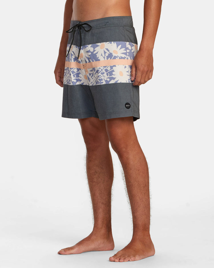 Westport Print Boardshorts 17" - Black Floral