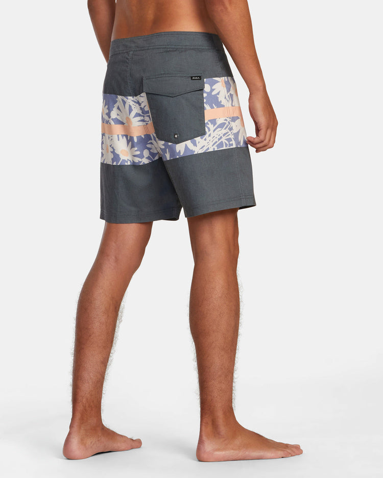 Westport Print Boardshorts 17" - Black Floral