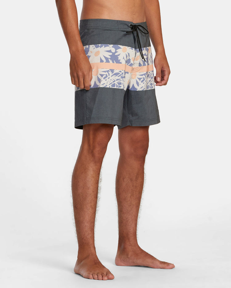 Westport Print Boardshorts 17" - Black Floral