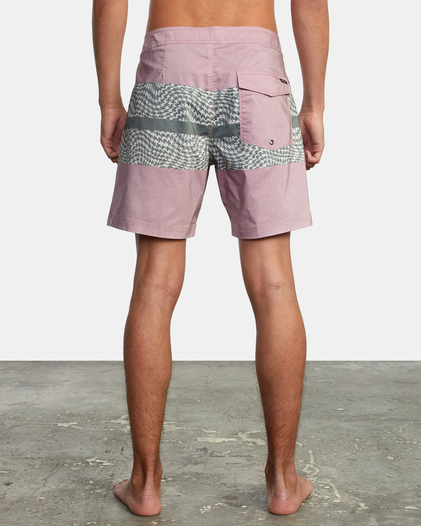 Westport Print Boardshorts 17" - Lavender