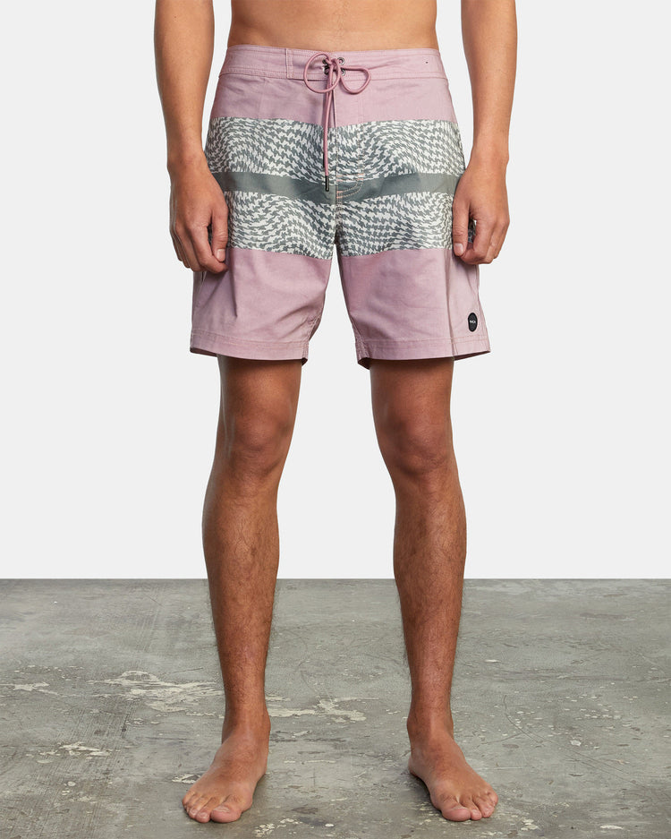 Westport Print Boardshorts 17" - Lavender