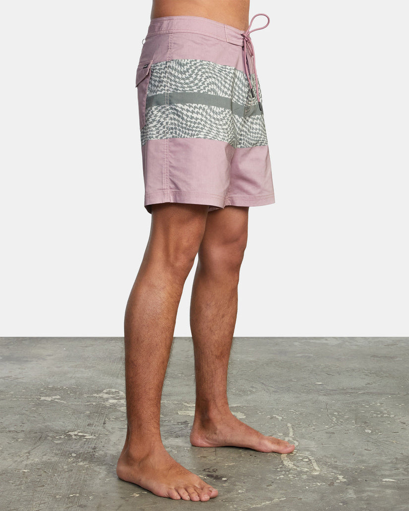 Westport Print Boardshorts 17" - Lavender