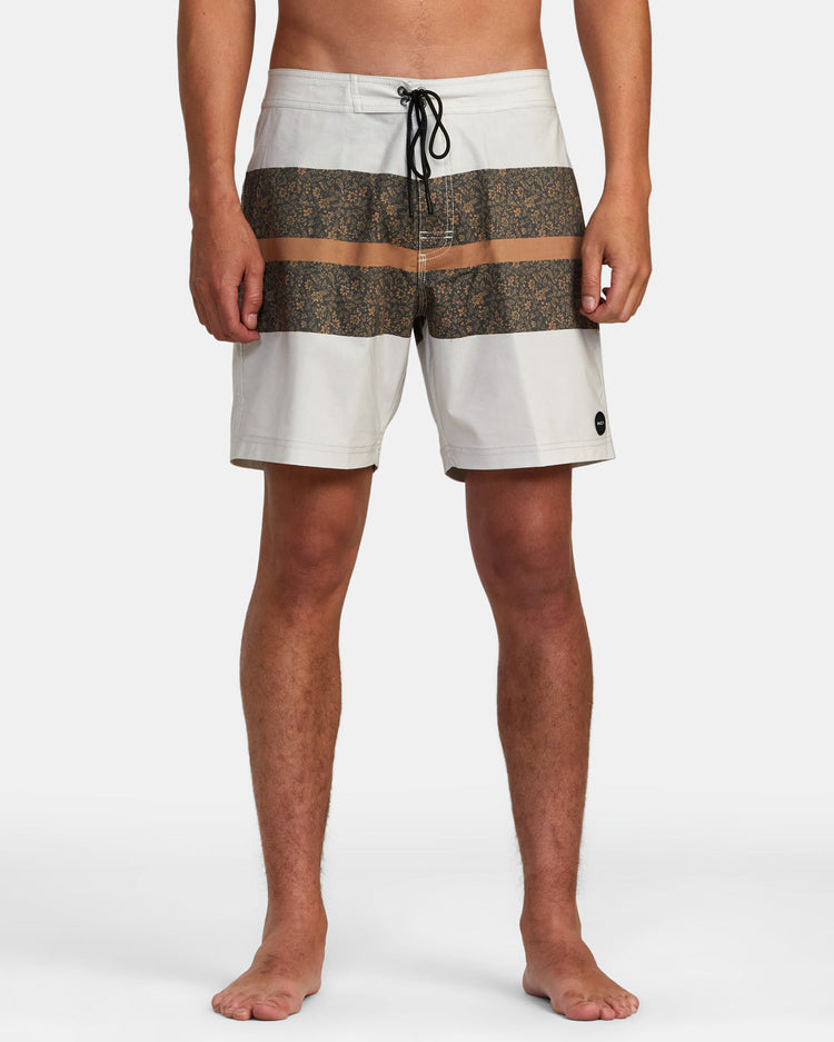 Westport Print Boardshorts 17" - Silver Bleach Print