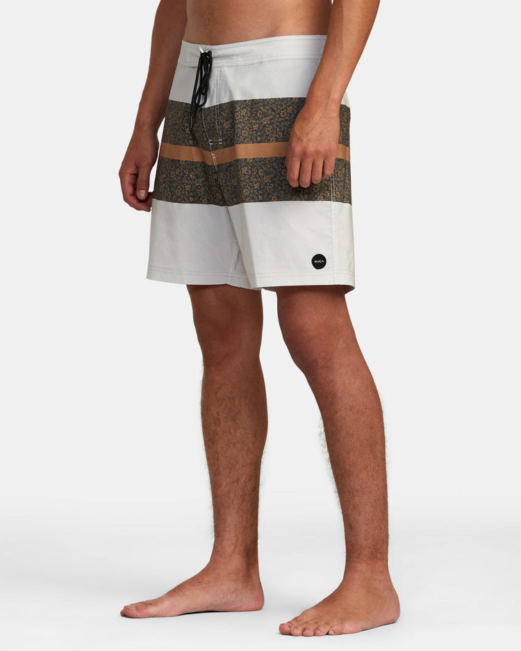 Westport Print Boardshorts 17" - Silver Bleach Print