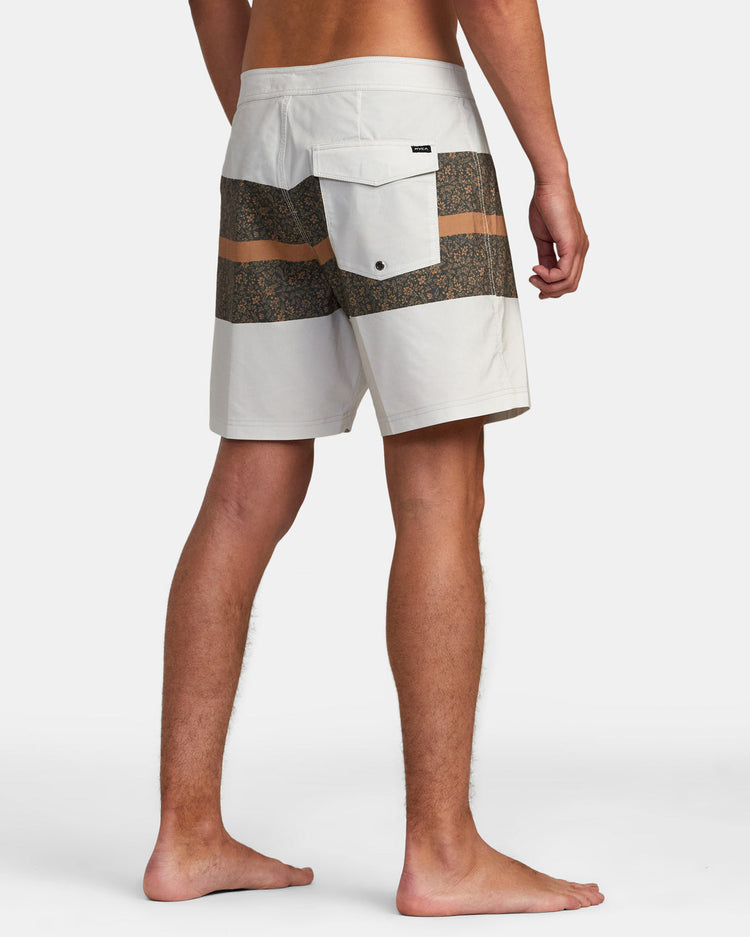 Westport Print Boardshorts 17" - Silver Bleach Print