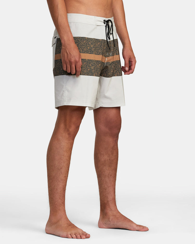 Westport Print Boardshorts 17" - Silver Bleach Print