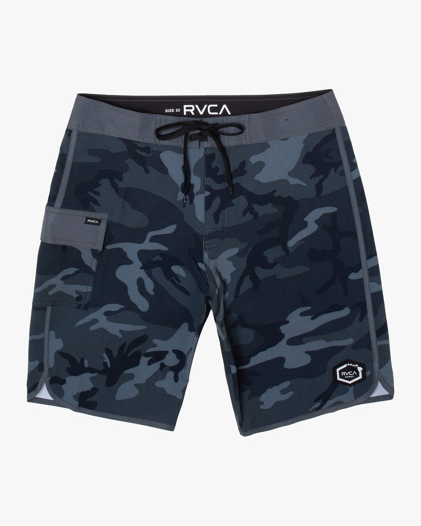 Eastern Boardshorts 20" - Black Camo