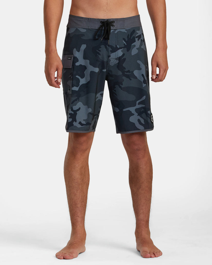 Eastern Boardshorts 20" - Black Camo