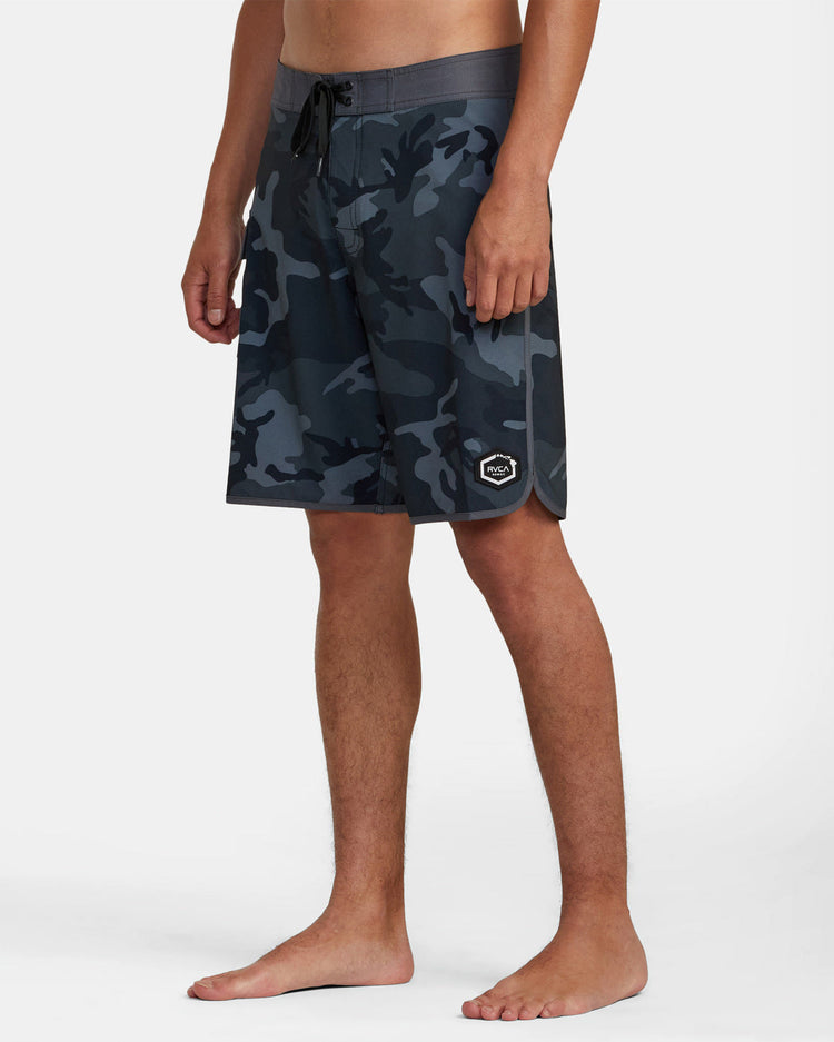 Eastern Boardshorts 20" - Black Camo