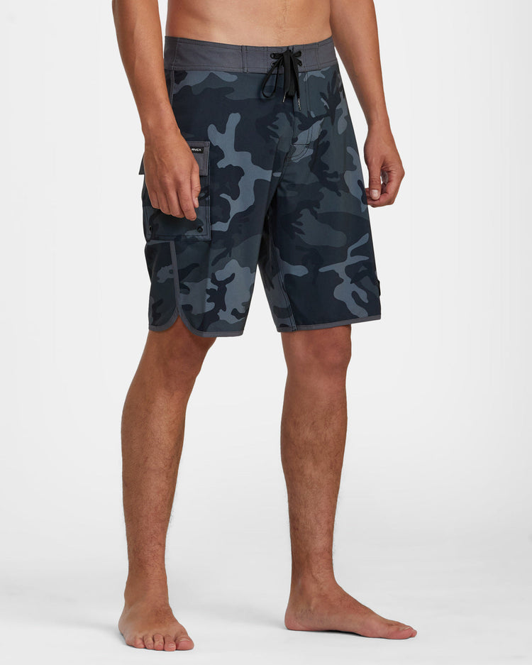 Eastern Boardshorts 20" - Black Camo