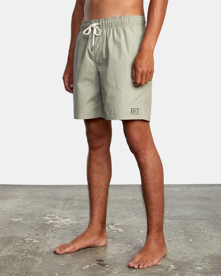 Opposites Elastic Waist 2 Boardshorts 17" - Aloe