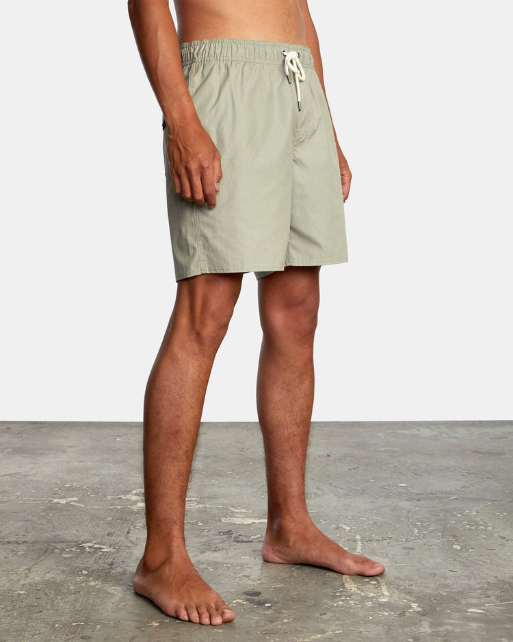 Opposites Elastic Waist 2 Boardshorts 17" - Aloe