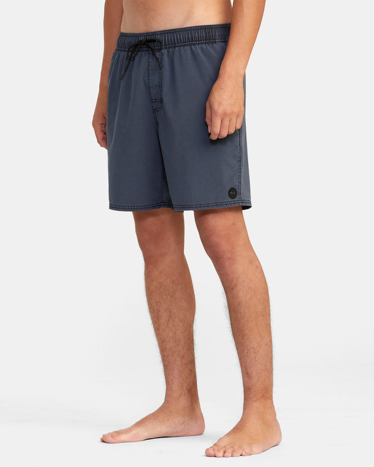 VA Pigment Elastic Waist Boardshorts 17" - New Navy