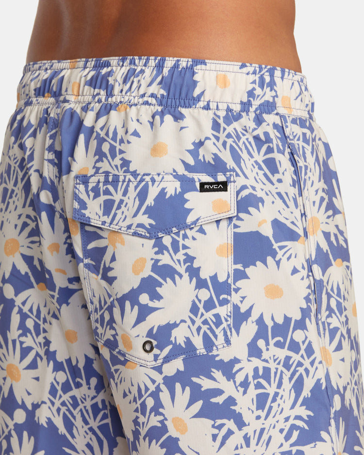 VA Pigment Elastic Waist Boardshorts 17" - Coast