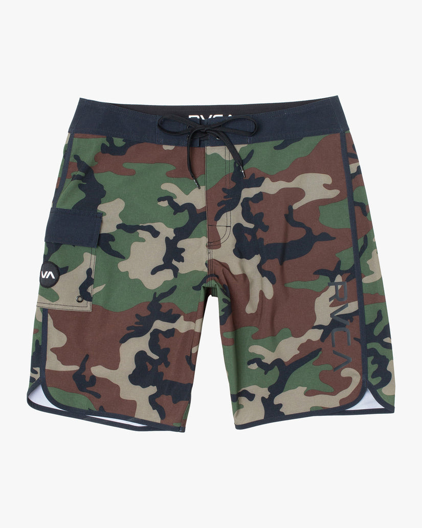 Eastern Boardshorts 20" - Woodland Camo