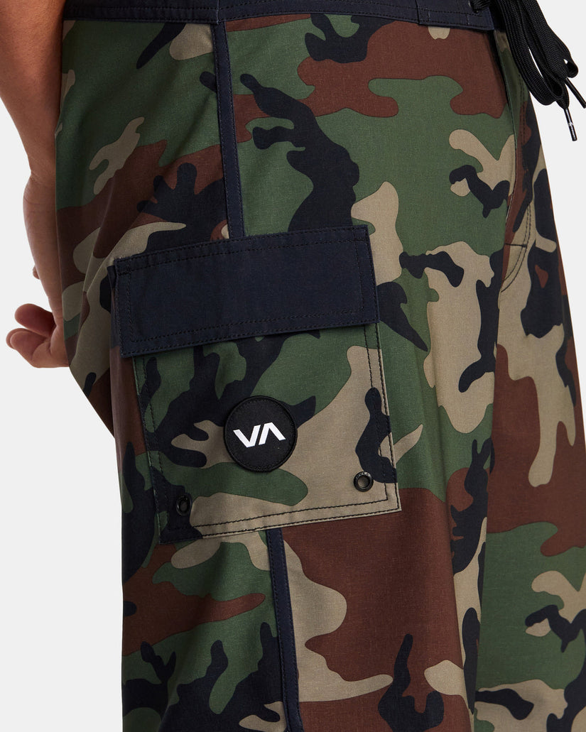 Eastern Boardshorts 20" - Woodland Camo