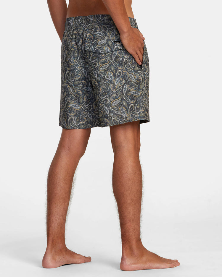 Atlas Elastic Waist Boardshorts 17" - Multi 2