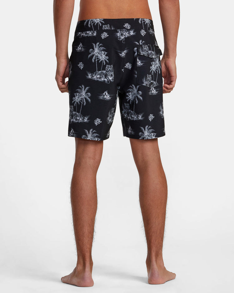 Benjamin Jeanjean 18" Boardshorts - Black