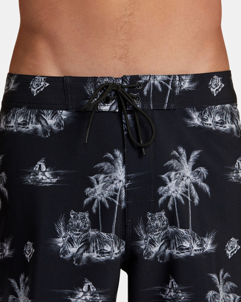 Benjamin Jeanjean 18" Boardshorts - Black