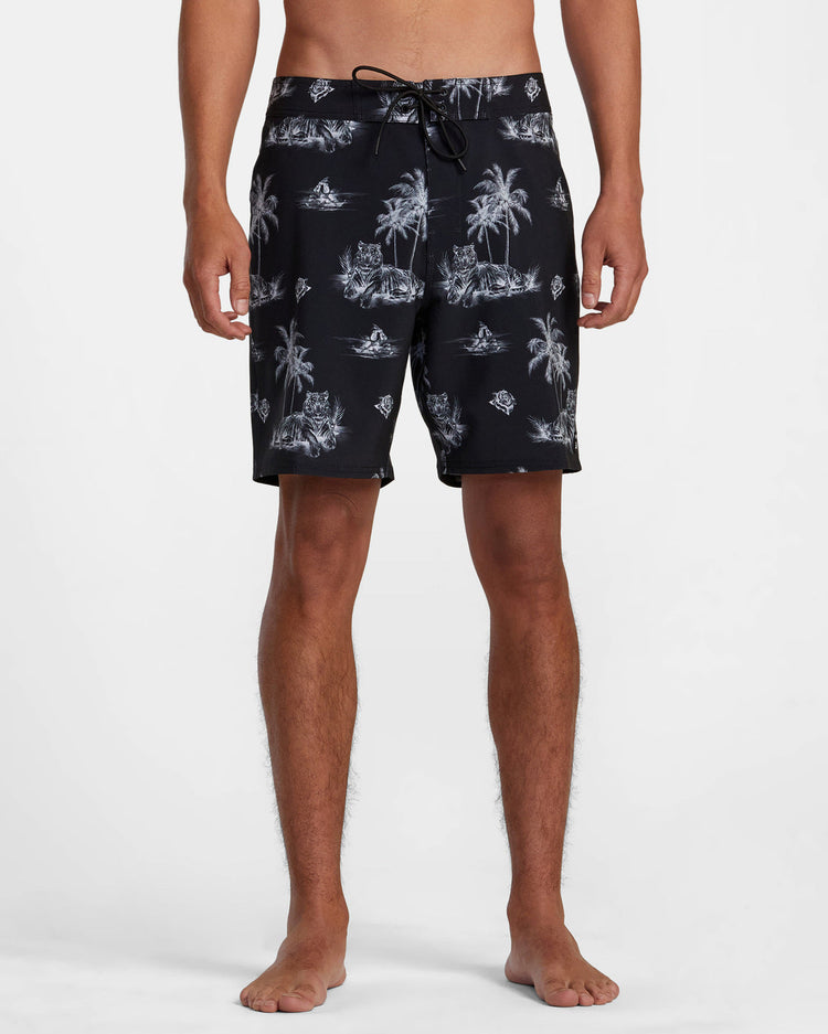 Benjamin Jeanjean 18" Boardshorts - Black