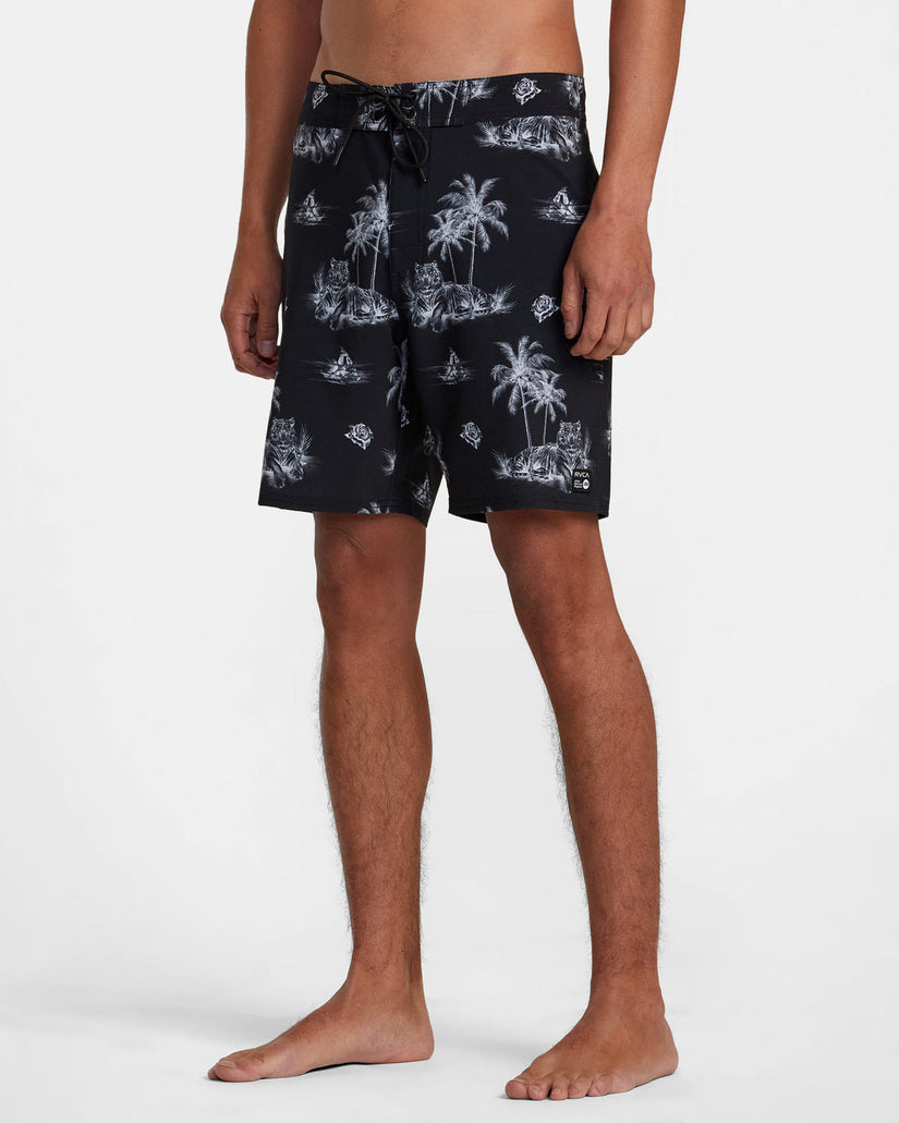 Benjamin Jeanjean 18" Boardshorts - Black