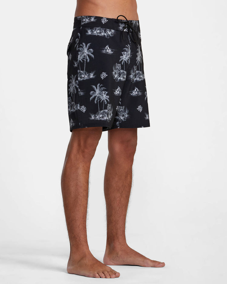 Benjamin Jeanjean 18" Boardshorts - Black