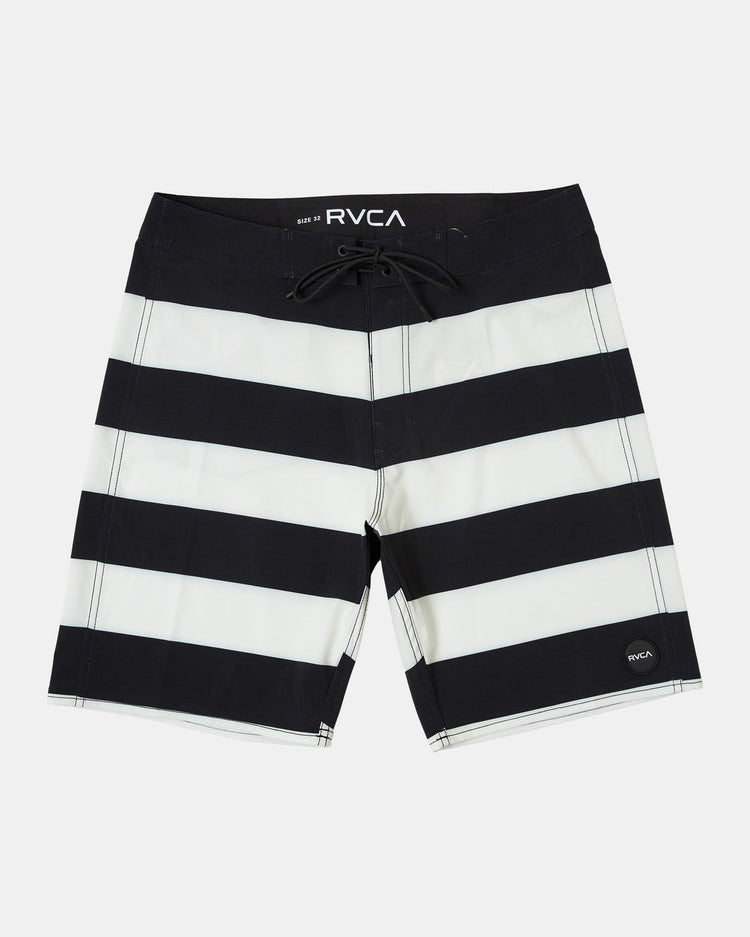 VA Boardshorts 19" - Black/White