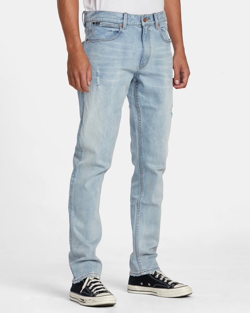 Daggers Denim Jeans - Bleach Wash