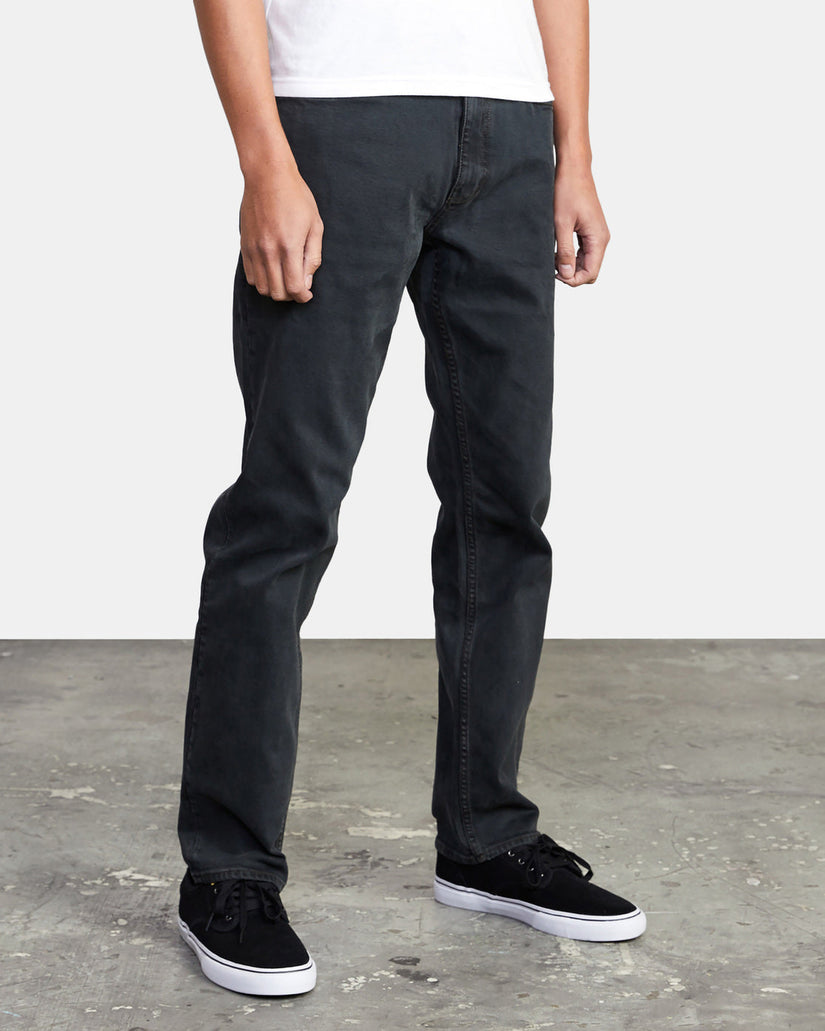 Weekend Straight Fit Jeans - Black Overdye