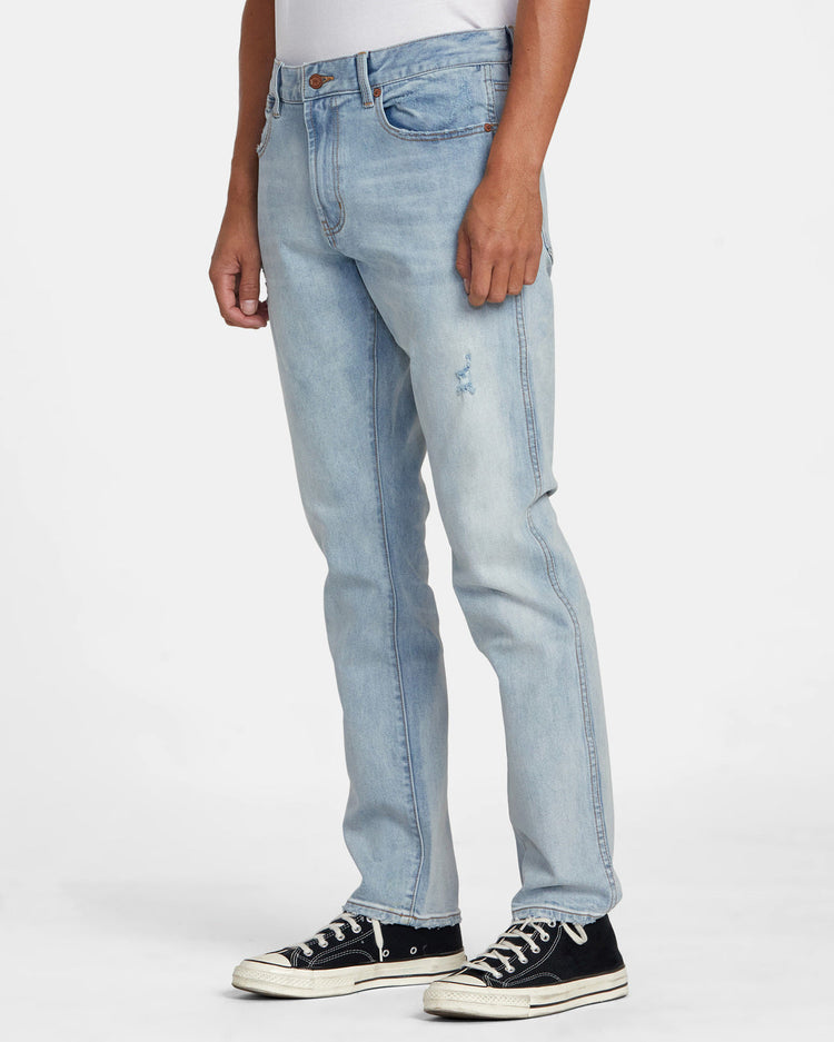 Weekend Straight Fit Jeans - Bleach Wash