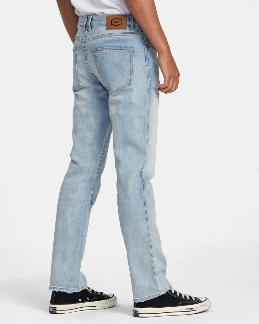 Weekend Straight Fit Jeans - Bleach Wash