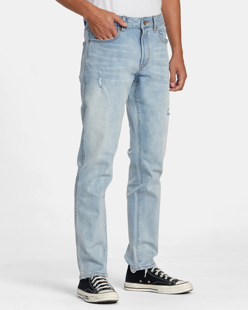 Weekend Straight Fit Jeans - Bleach Wash